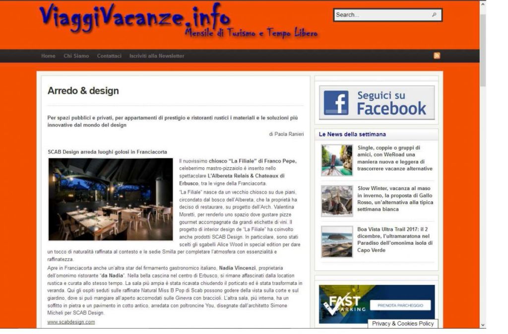 Viaggi Vacanze.info - December 1st, 2017